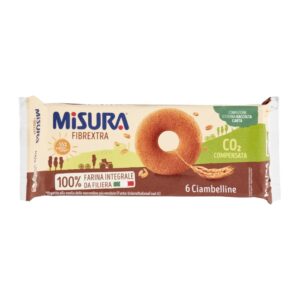 Misura Fibrextra Ciambelline con Farina 100% Integrale gr.230