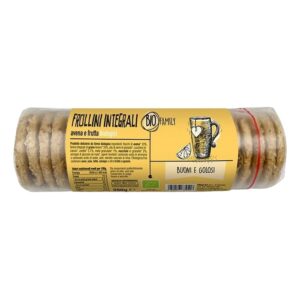 Bio Family Frollini Integrali Avena e Frutta Biologici gr.250