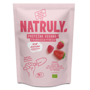 Natruly Proteina Vegana Lamponi e Fragole Biologica gr 350