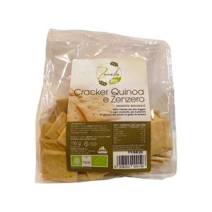 Zanella Cracker Quinoa e Zenzero Biologici gr.150