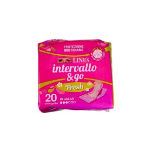 Lines Intervallo & Go Proteggi Slip x20 Regular