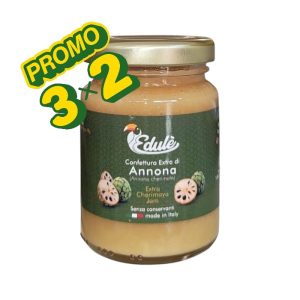 Promo 3x2 Edulè Confettura Extra di Annona gr.110