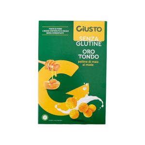 Giusto Oro Tondo Palline di Mais al Miele Senza Glutine gr.150
