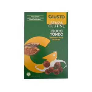 Giusto Cioco Tondo Palline di Mais al Cacao Senza Glutine gr.150