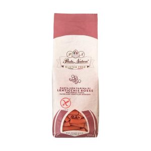 Pasta Natura Maccheroni con Farina di Lenticchie Rosse Biologica Senza Glutine gr.250