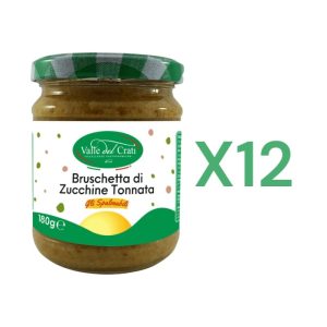 BOX 12x Valle del Crati Bruschetta di Zucchine Tonnata gr.180