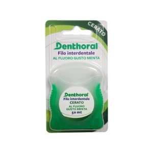 Denthoral Filo Interdentale Cerato Gusto Menta mt.50