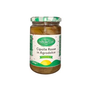 Valle del Crati Cipolle Rosse in Agrodolce gr.290