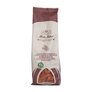 Pasta Natura Fusilli con Farina di Lenticchie Rosse Biologica Senza Glutine gr.250