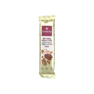 Domori Snack Cioccolato Bianco e Noci Pecan gr.35
