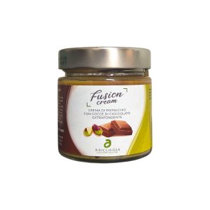 'A Ricchigia Crema di Pistacchio con Gocce di Cioccolato Extrafondente gr.190