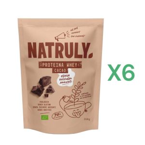 BOX 6x Natruly Proteina Whey Cacao gr.350