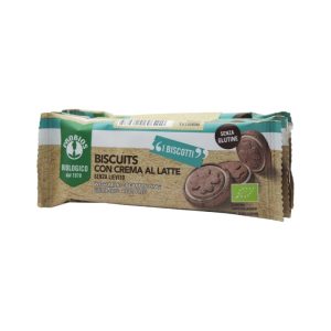 Probios Biscuits con Crema al Latte Biologico Senza Glutine 4x24gr.