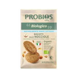 Probios Vegan Biscotti alle Nocciole Biologico gr.250