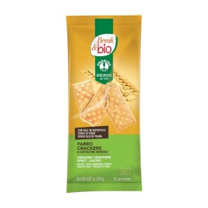 Probios Break&Bio Crackers di Farro Integrale Biologici gr.280