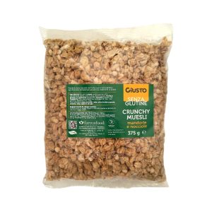 Giusto Crunchy Muesli Mandorle e Nocciole Senza Glutine gr.375