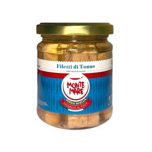 Monte Mare Filetti di Tonno Pinna Gialla in Olio di Oliva gr.180