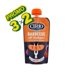 Promo 3x2 Cirio Salsa Barbecue all'Italiana gr.120