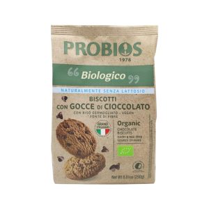 Probios Biscotti con Gocce di Cioccolato Biologici gr.250