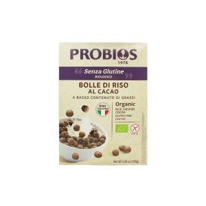 Probios Bolle di Riso al Cacao Senza Glutine Biologico gr.150