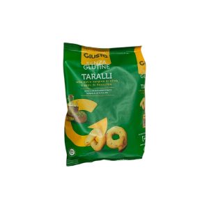 Giusto Taralli con Olio EVO e Semi di Ficocchio Senza Glutine gr.175