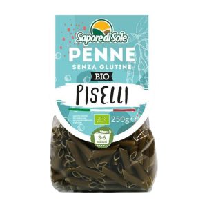 Sapore di Sole Penne Rigate di Piselli Biologica Senza Glutine gr.250
