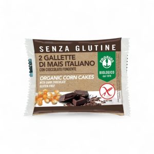 Probios Gallette di Mais Copertura Fondente Senza Glutine Biologico gr.25
