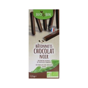Bio al Bon Bastoncini Ricoperti al Cioccolato Fondente Biologici gr.125