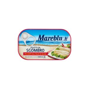 Mareblu Filetti di Sgombro Piccanti con Olio di Oliva gr.90