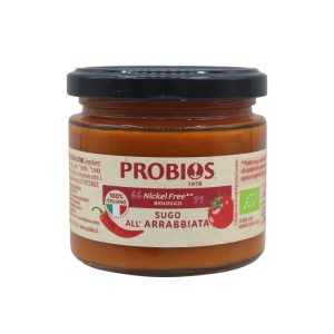 Probios Sugo all'Arrabbiata Nickel Free Biologico gr.200