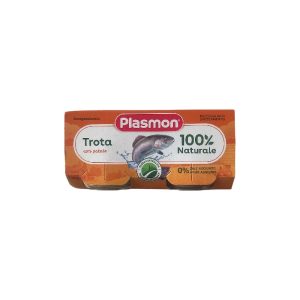 Plasmon Omogeneizzato Trota con Patate 2x80gr.