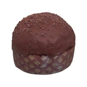 'A Ricchigia Panettone Ricoperto con Granella da "Cioccolato di Modica IGP" 100% Senza Uvetta e Canditi gr.750