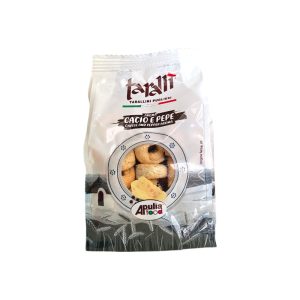 Apulia Taralli Pugliesi Gusto Cacio e Pepe gr.250