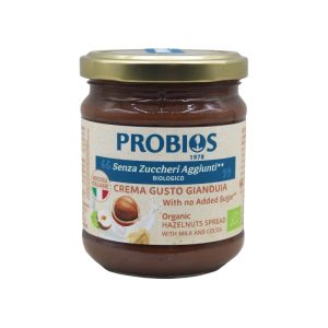 Probios Crema Gusto Gianduia Biologica Senza Zuccheri Aggiunti gr.200