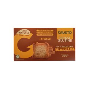 Giusto Fette Biscottate Integrali Senza Glutine gr.150