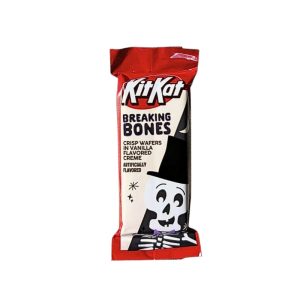 Kit Kat Breaking Bones Wafer Ricoperti con Crema alla Vaniglia Limited Edition gr.15
