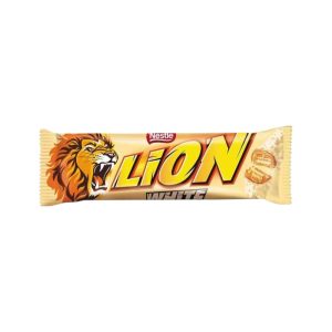 Nestlé Lion White Barretta al Cioccolato Bianco con Wafer e Riso Soffiato gr.30
