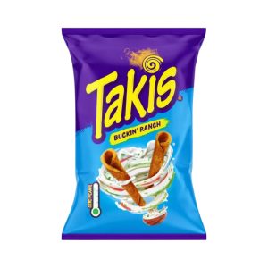 Takis Buckin Ranch Patatine al Gusto di Panna Acida gr.90