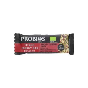 Probios Fit&Go Arachidi Cranberries e Maca Biologico gr.30