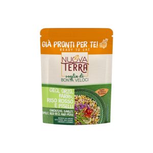 Nuova Terra Ceci Orzo Farro Riso Rosso e Piselli gr.220