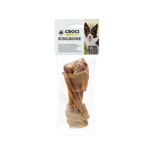 Croci Osso Annodato per Cani Gusto Pollo cm.30 gr.260