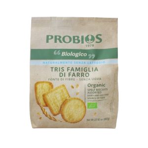 Probios Tris Famiglia di Farro Biologico gr.650