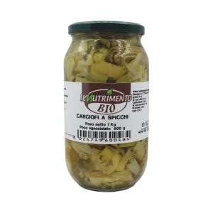 Il Nutrimento Carciofi a Spicchi in Salamoia Biologici kg.1