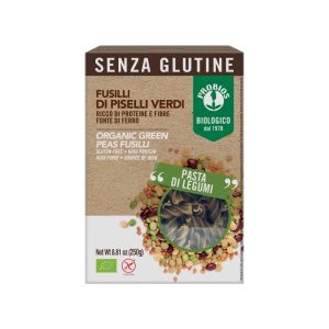 Probios Fusilli 100% Piselli Verdi Biologico Senza Glutine gr.250