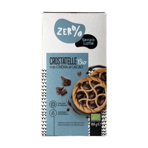 Zer% Crostatelle Con Crema al Cacao Biologico gr.144