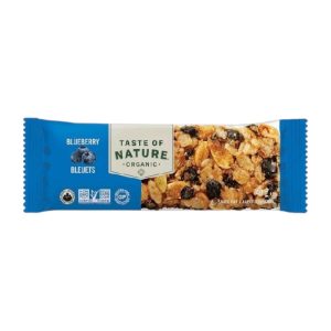 Taste of Nature Barretta ai Mirtilli Biologica Senza Glutine gr.40