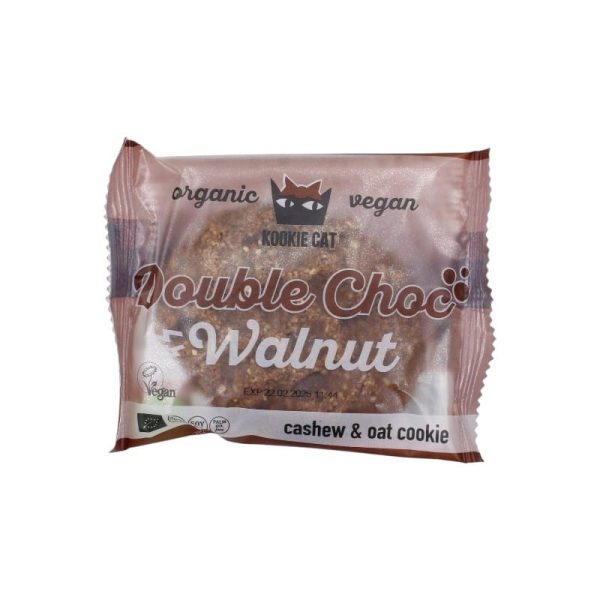 Kookie Cat Cookie Cioccolato Avena e Noci Biologico gr.50