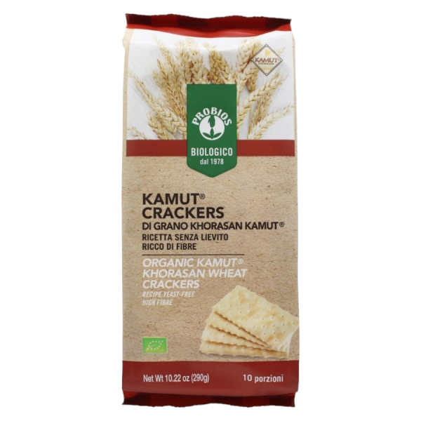 Probios Crackers di Grano Khorasan Kamut Biologici gr.290