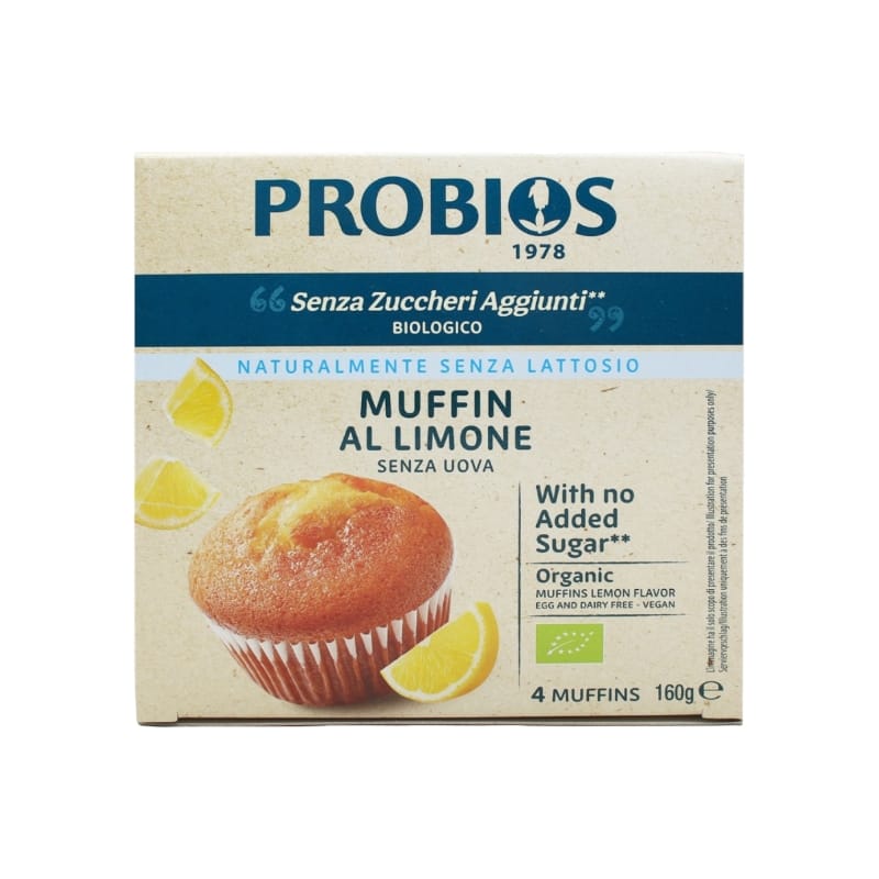 Probios-Muffin-al-Limone-Senza-Zuccheri-Aggiunti-Biologico-gr.160.jpeg Probios Muffin al Limone Senza Zuccheri Aggiunti Biologico gr.160 - immagine 1