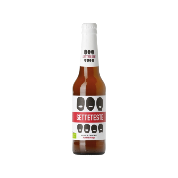 Setteteste Birra Blonde dell'Altopiano di Asiago BIologico cl.33